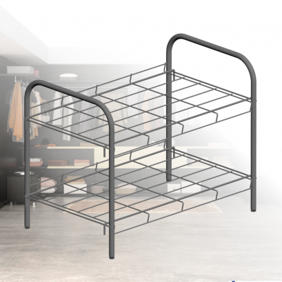 Zeta 2 multi-tiered shoe rack
