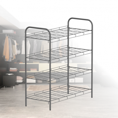 Zeta 4 plus multi-tiered shoe rack